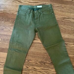 Gustin- Selvedge Japan Olive- 35